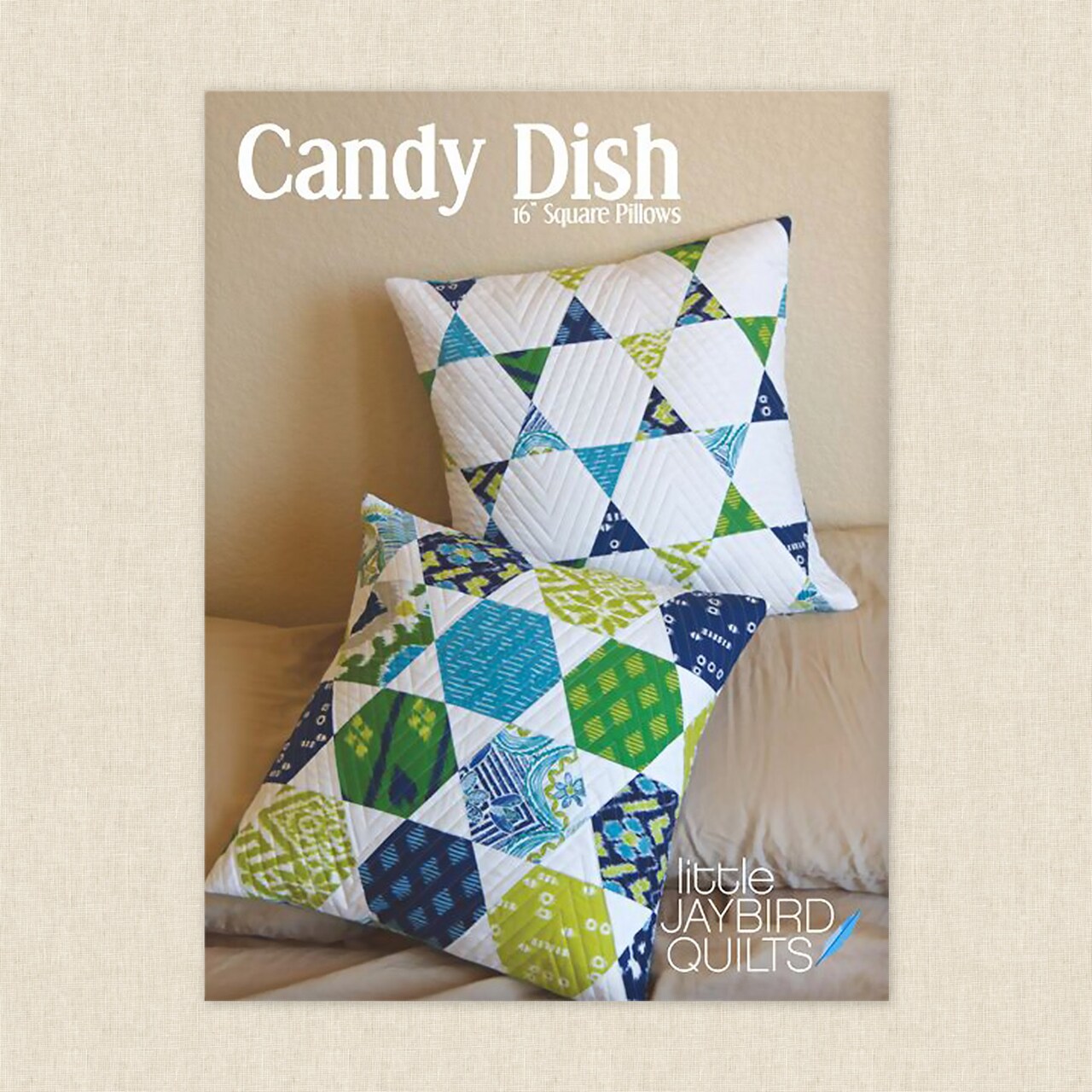 Candy Dish Pillows (jbq 125) | Jaybird Quilts | Sewing Pattern